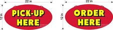 SINGLE SIDED PLEXIGLASS SIGNS PLACE  PICK UP ORDER HERE