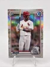 Jordan Walker [Chrome Refractor] #BD-57 Prices | 2020 Bowman Draft