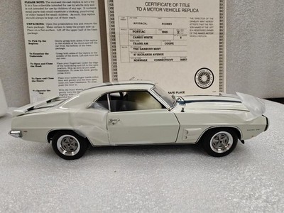 The Danbury Mint 1/24 1969 Pontiac Trans Am
