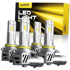 9005 9006 Bulbs Combo, 800 Highly Bright 6500K Cool Real 1:1 9005 9006 White