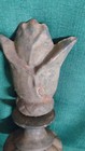 Cast Iron Brown Flower Fence Finial Decorative Architectural Piece — photo 7