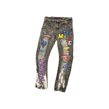 Rue 21 High-Waist Mom Jeans with Graffiti Graphic Print — listing 2
