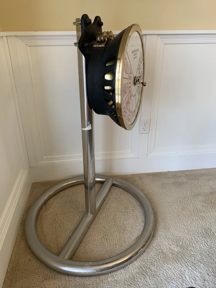 Chas. Corey & Sons navios de latão telégrafo náutico marítimo antigo vintage EUA - Imagem 4 de 4