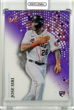 2022 Topps Pristine Houston Astros Jose Siri Purple Refractors 75/99