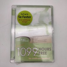 New Sealed AOL CD-ROM version 9.0 Optimized - Hard Case - Vintage