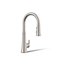KOHLER 23766-WG-VS Tone Touchless Pull-Down Kitchen Sink Faucet, Stainless