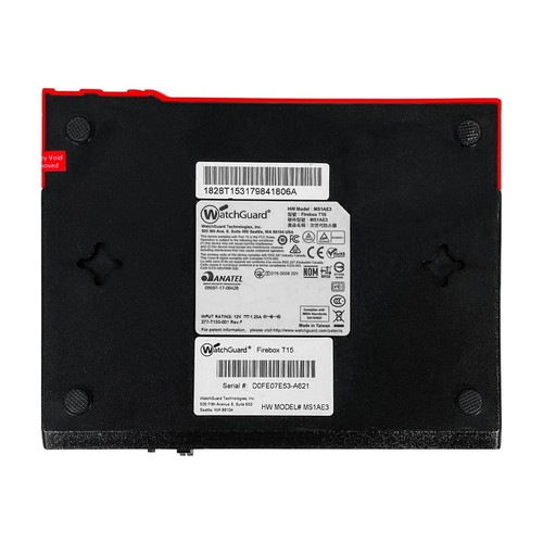 WatchGuard T15 MS1AE3 Netzwerk Sicherheit 3 Lan Gigabit Firewall - Getestet Voll - Bild 11 von 12