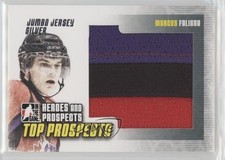 2009-10 ITG Heroes and Prospects Top Jumbo Jersey Silver /30 Marcus Foligno 1e15