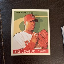 2007 Upper Deck Goudey Livan Hernandez Green Back  #73