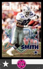 Emmitt Smith 1993 SkyBox Impact #74 Dallas Cowboys