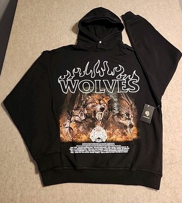NWT Darc Sport Wolf Club Cerberus V2  Vintage Pierce Hoodie  Size  Men's Medium