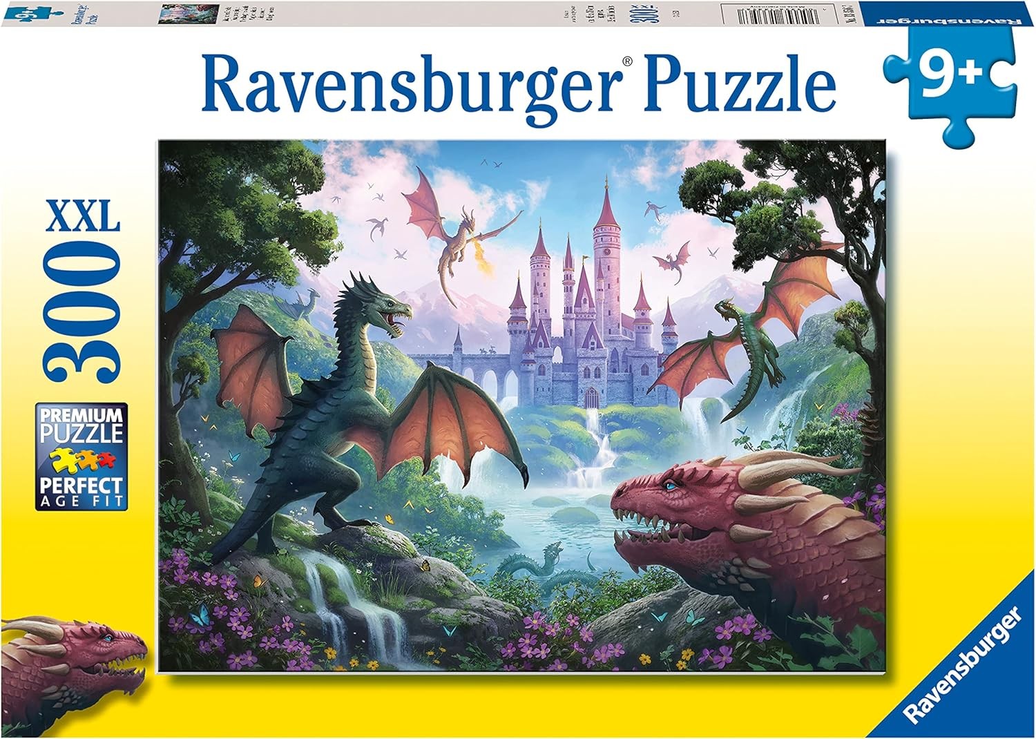 Ravensburger The Wrath of the Dragon Jigsaw Puzzle Jigsaw Puzzle for Adults and