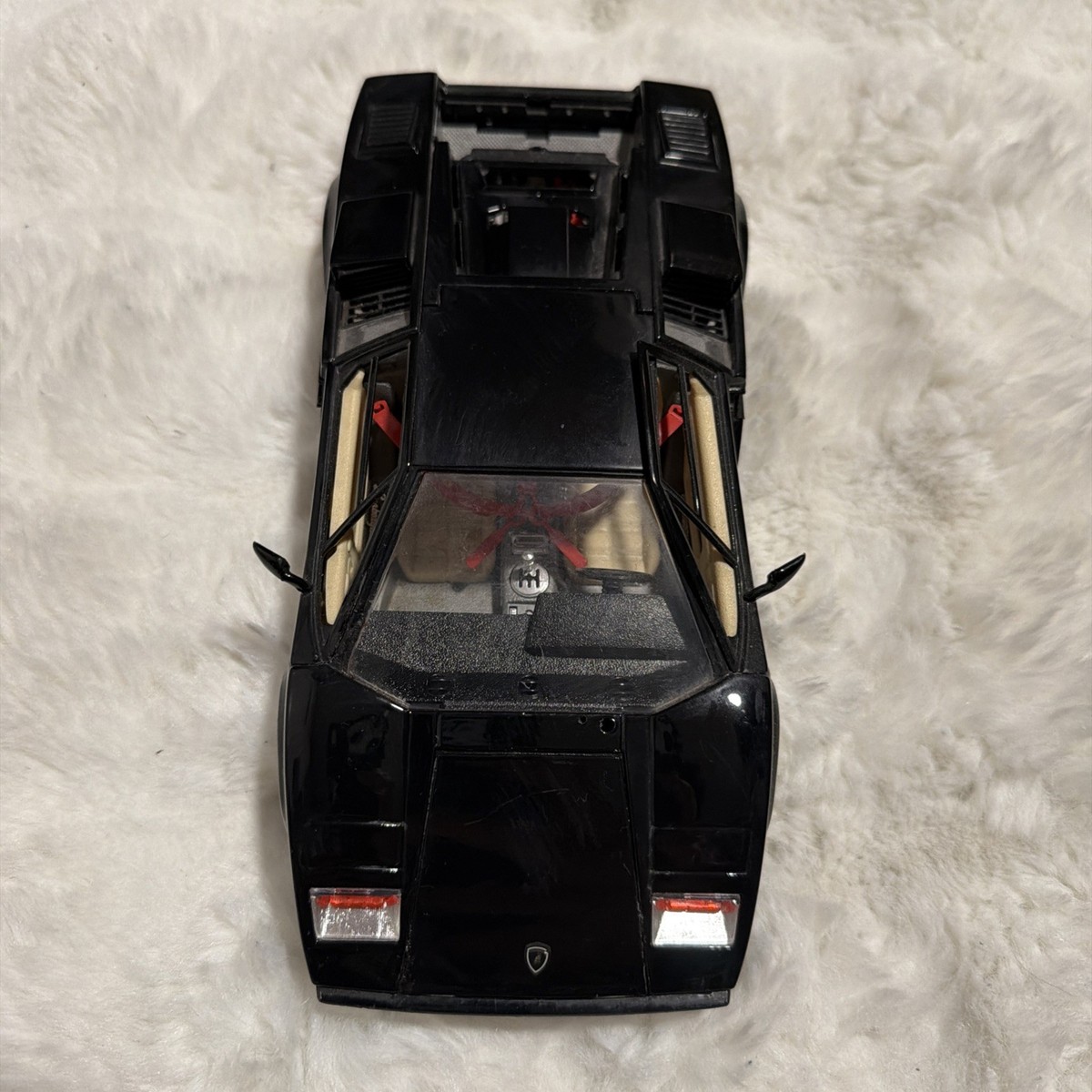 Burago1/18 Lamborghini Countach Black Diablo 1988 VTG GUC Loose | eBay