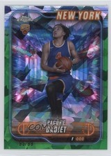 2024-25 Topps Chrome Sapphire Edition Green 95/99 Pacome Dadiet Pacôme #172 11oq