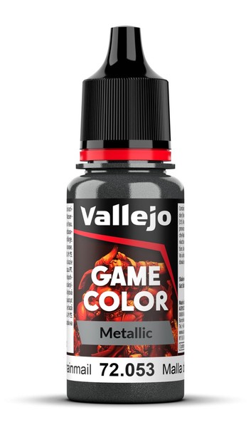 72.053 Chainmail (18Ml) Game Color Vallejo Acrylicos Vallejo Farben Neu-image