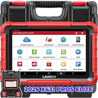 2026 LAUNCH X431 PROS Elite OBD2 Diagnosegerät Alle Steuergerät ECU Codierung DE