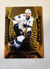 #A-17  2021-22 Upper Deck Artifacts Aurum Logan Couture San-Jose Sharks