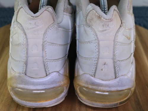 Nike Air Max 95 Essential Blanco Atlético Bajo Zapatos para Correr Para Hombres Talla 11 ¡BATIDORAS! - Imagen 15 de 24