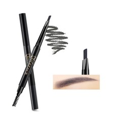 Eyebrow Pencil Gray Double Ended Precision Waterproof Brow Cruelty Free Gray 5