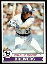 1979 Topps Charlie Moore Milwaukee Brewers #408