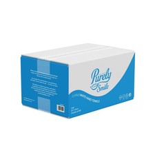 C Fold Paper Hand Towels 2-Ply Soft White Disposable 2400 Sheets Commercial