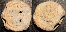 Plomb de scellé - Douane de Lyon "Fermiers" XVIIIème siècle