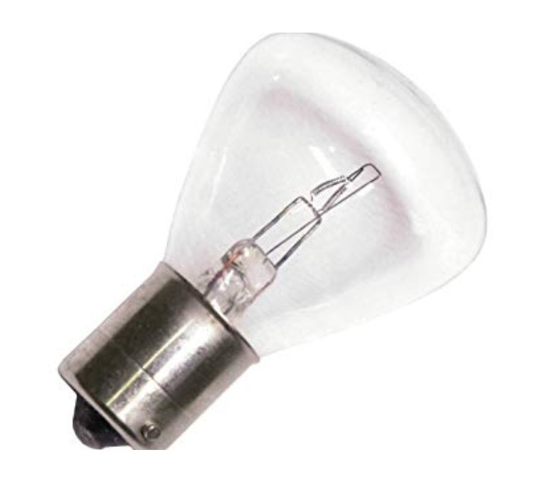 General Electric GE 1195 RP11 12V BA15s Single Contact Bayonet Base Light Bulb