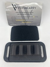 NEW VERSACARRY AC19 SIZE 9 AMMO CADDY SELF ADDHESIVE PADS BLACK