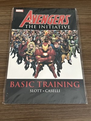 Avengers : The Initiative #1 Basic Training (Marvel 2008 Trade Paperback) SEALED