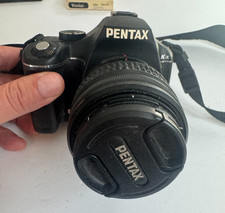 Pentax K-x 12.4 MP Digital SLR Camera Black w/ SMC Pentax-DA L 18-55mm F3.5-5.6