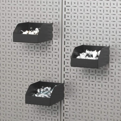 OmniWall Metal Hardware Storage Bins (3-Pack)