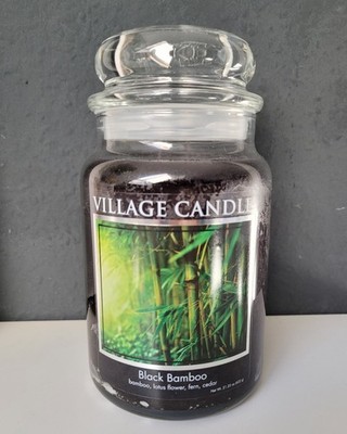 NEU  Village Candle ''Black Bamboo'' 602g