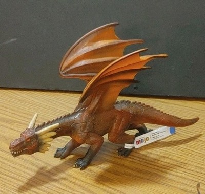2020MOJO Fire Dragon Fantasy Mystical Figure Ledger Toys Educational Animals NWT