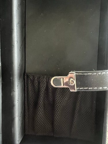 LANCOME Makeup Brush Case Only Metallic Black Voyage Travel Case - Picture 6 of 7