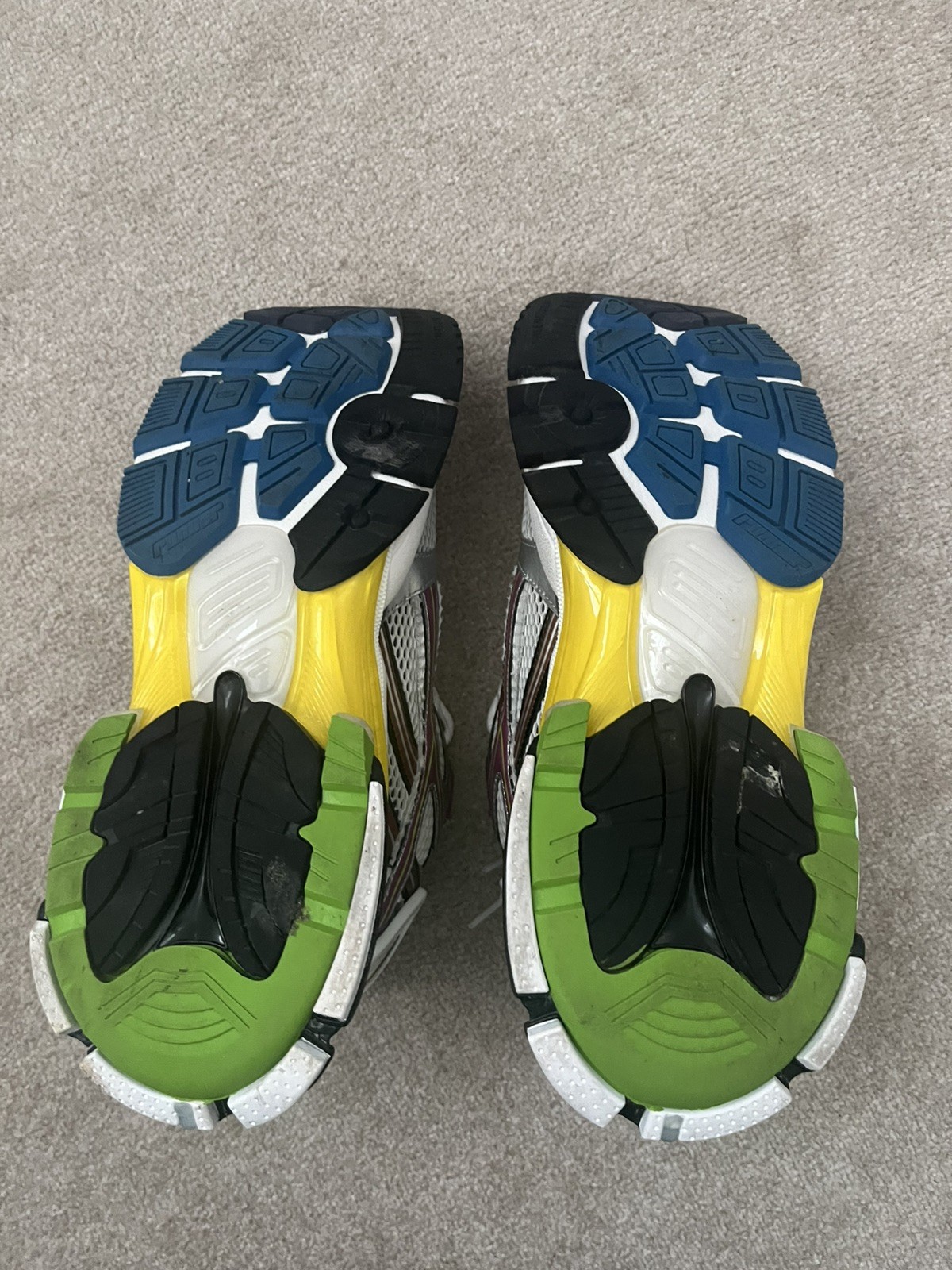 Balenciaga Runner Sneakers White Silver Multi Men’s UK 11 EU 44 image 5