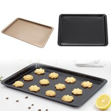 14 Inch Nonstick Rectangle Cake Baking Tool Bake Tin Tray Pan Bakeware Kitchen