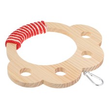 Parrot Circle Swing Perch Hanging Perches for Parrots Bird Rattan