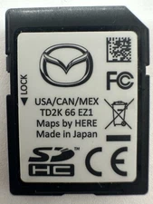 OEM TD2K66EZ1 navigation sd card for mazda 3 cx-30 cx-50 cx-5 cx-9 North America