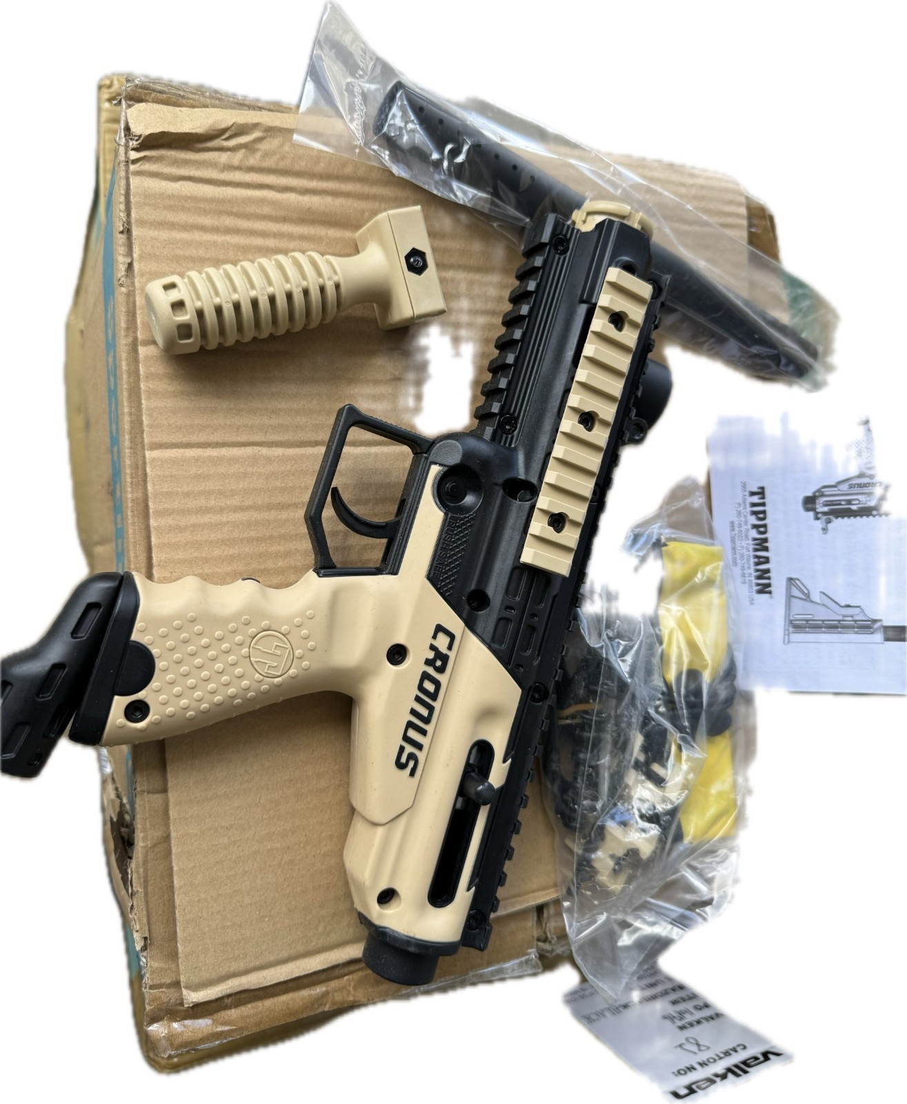 Tippmann T141001 Paintball Gun - Beige/Black