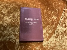 R.N Worth Tourist's guide to Somersetshire 1894 Edward Stanford