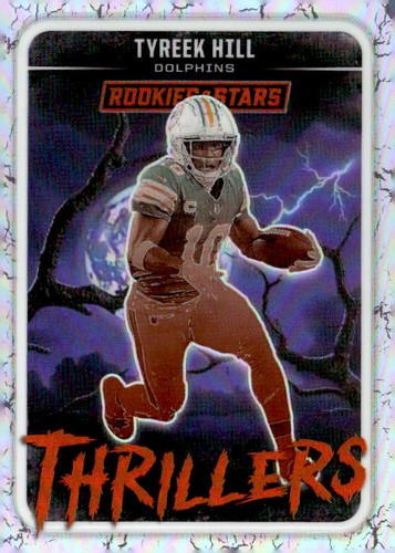Tyreek Hill #4 2025 Panini Rookies & Stars Thrillers card