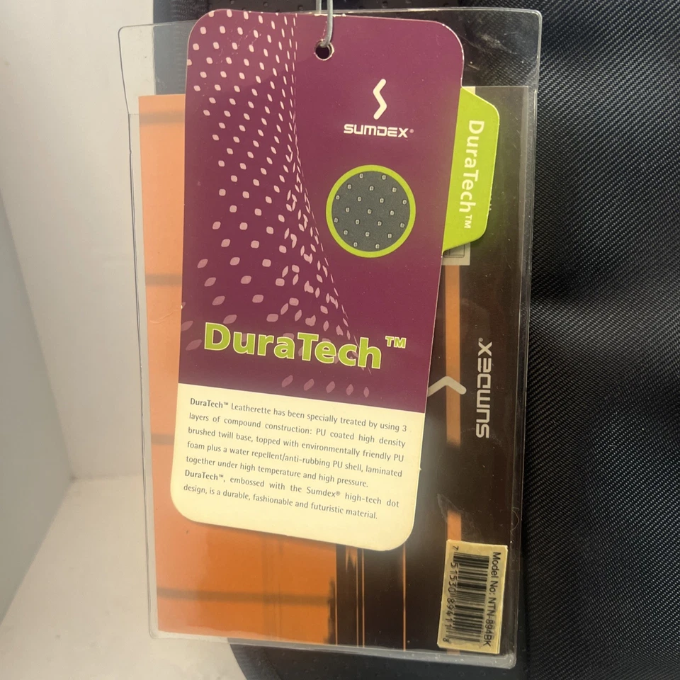 Sumdex DuraTech Bolso para Laptop Convertible Mochila Mensajero NTN-894BK Foto 3 de 4