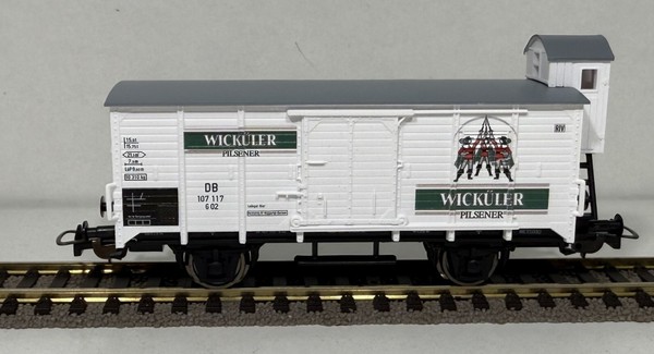 Piko Eurotrain Excl. H0 72210 Gedeckter GüTerwagen Db Ep.Iii Neu & Ovp-image