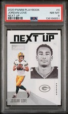 2020 PANINI PLAYBOOK NEXT UP #4 JORDAN LOVE PSA 8