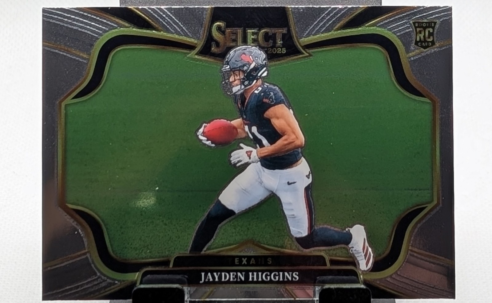 2025 Select Jayden Higgins Field Level RC #436 | TEXANS