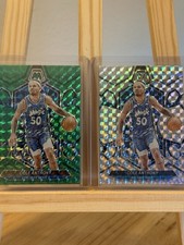 2023-24 Panini Mosaic - Cole Anthony #165 2 Card Lot - Green & Mosaic Prizm