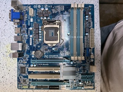 Gigabyte Technology GA-B75M-D3H (rev. 1.0), LGA 1155, Intel Motherboard