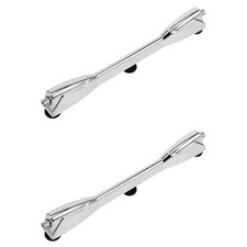 Double End Drum Lug Replacement Set 2Pcs Silver Aluminum Alloy Durable