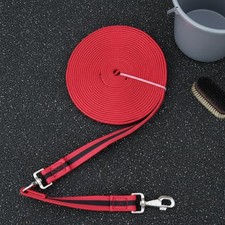 Longia per Cavalli 8 Metri Moschettone Robusto Longia da Addestramento