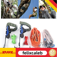Forst Steigeisen Kletterhilfe Baum Steigeisen Steighilfe Rettungsgerät DHL